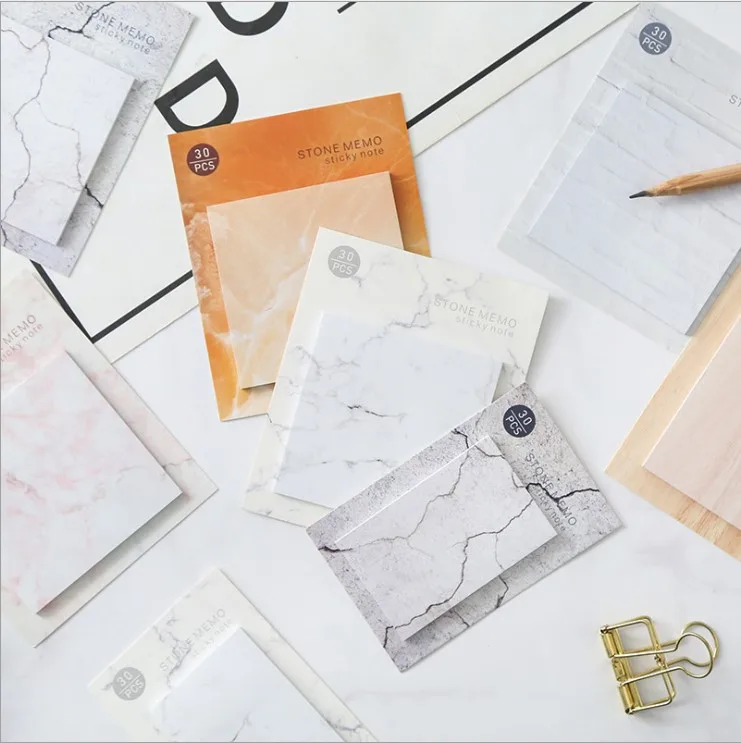 1Set Memo Pads Sticky Notes Marble pattern Paper Notepad diary Scrapbooking Stickers Office School stationery Notepads
1Set Memo Pads Sticky Notes Marble pattern Paper Notepad diary Scrapbooking Stickers Office School stationery Notepads