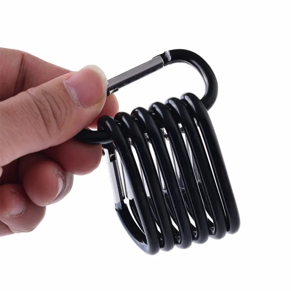 Outdoor Carabiner D-shaped Bold Metal Travel Kit Camping Aluminum Survival Gear Mountaineering Hooks
Outdoor Carabiner D-shaped Bold Metal Travel Kit Camping Aluminum Survival Gear Mountaineering Hooks