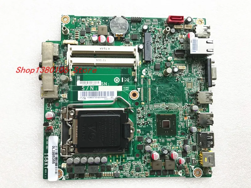 High Quality Fit For Lenovo Thinkcentre M73 M73e M93 M93p Tiny Motherboard IS8XT LGA 1150 03T7171 03T7344 Full Tested
High Quality Fit For Lenovo Thinkcentre M73 M73e M93 M93p Tiny Motherboard IS8XT LGA 1150 03T7171 03T7344 Full Tested