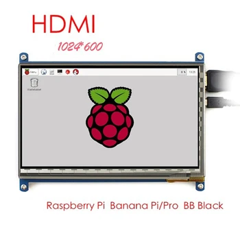 7 inch Raspberry pi touch screen 1024*600 7 inch Capacitive Touch Screen LCD HDMI interface supports various systems for arduino
7 inch Raspberry pi touch screen 1024*600 7 inch Capacitive Touch Screen LCD HDMI interface supports various systems for arduino