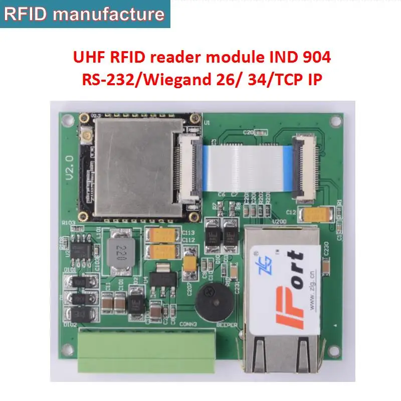 1pcs/lot long distance uhf rfid reader module with free SDK support RS232/Wiegand 26/34 TCP/IP mutiple interface+tag sample
1pcs/lot long distance uhf rfid reader module with free SDK support RS232/Wiegand 26/34 TCP/IP mutiple interface+tag sample