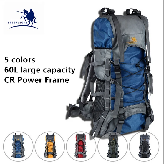 Brand 60 L Unisex Water Resistant Professional Camping Hiking Backpack Sport Mountaineering Traveling Pack 5 Colors Available
Brand 60 L Unisex Water Resistant Professional Camping Hiking Backpack Sport Mountaineering Traveling Pack 5 Colors Available