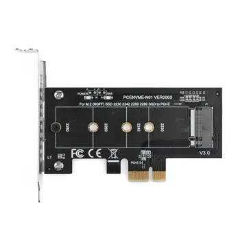 M Key M.2 NVMe PCIE SSD To PCIE PCI-E PCI Express 1X Adapter Card for Samsung PM961/960EVO/SM961/PM951/ For INTEL 600P nvme M2
M Key M.2 NVMe PCIE SSD To PCIE PCI-E PCI Express 1X Adapter Card for Samsung PM961/960EVO/SM961/PM951/ For INTEL 600P nvme M2