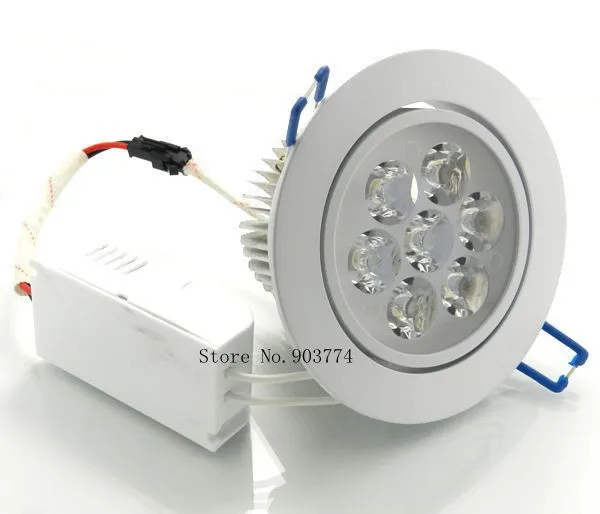 100pcs/lot 14W 7X2W Specular silver shell aluminum LED downlight Recessed LED Ceiling light Spot Light Lamp White/ warm white
100pcs/lot 14W 7X2W Specular silver shell aluminum LED downlight Recessed LED Ceiling light Spot Light Lamp White/ warm white
