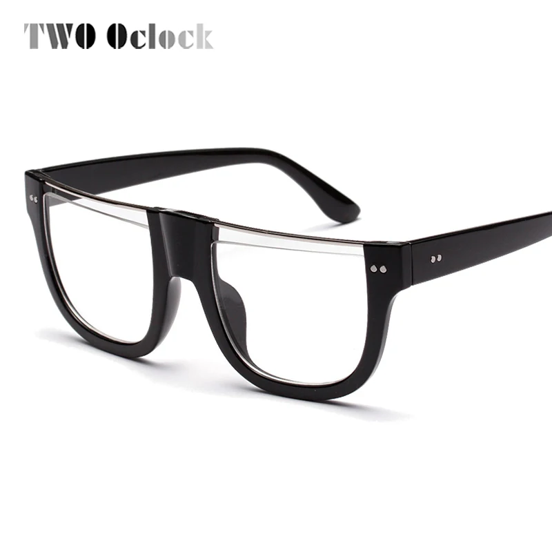 TWO Oclock Eyeglasses Frame Transparent Glasses Big Half Frames Oversize Eyewear Women Men Decorated Black Spectacle Oculo 81344
TWO Oclock Eyeglasses Frame Transparent Glasses Big Half Frames Oversize Eyewear Women Men Decorated Black Spectacle Oculo 81344