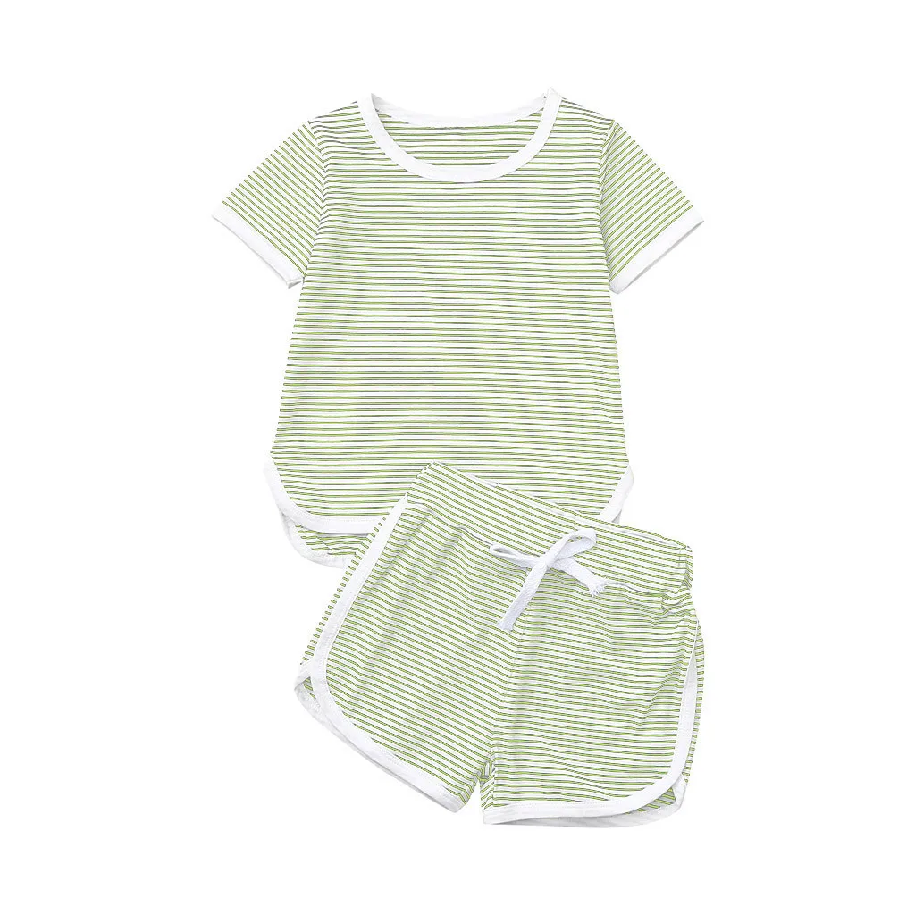 Beautiful and Fashional Newborn Infant Baby Girl Boy Stripe T shirt Tops Shorts Pants Outfit Clothes Set kids clothes
Beautiful and Fashional Newborn Infant Baby Girl Boy Stripe T shirt Tops Shorts Pants Outfit Clothes Set kids clothes