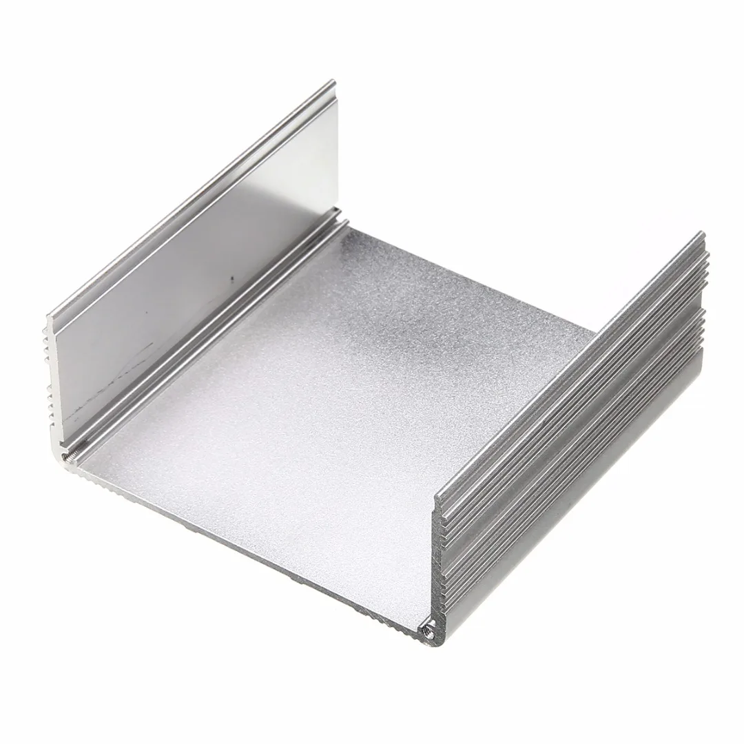 1pc Aluminum Enclosure Case Silver DIY Electronic Project PCB Instrument Box Mayitr 100x100x50mm