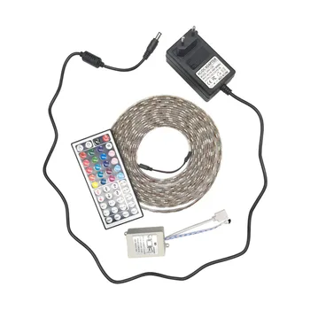 DC 12V USB LED Strip SMD5050 Waterproof RGB LED Light Flexible 5M add 44Keys Remote For Indoor Decoration White/Warm white
DC 12V USB LED Strip SMD5050 Waterproof RGB LED Light Flexible 5M add 44Keys Remote For Indoor Decoration White/Warm white