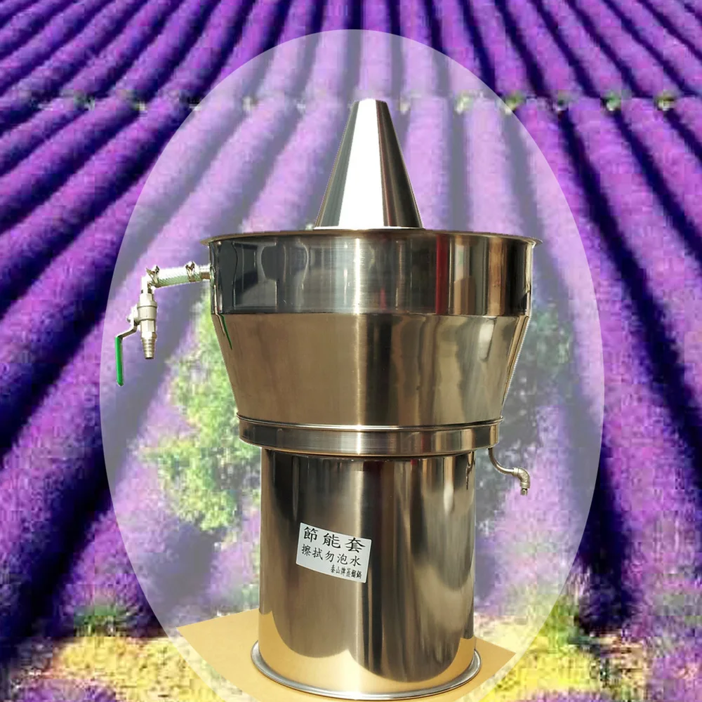 High Quality Cool Hydrosols Machine 10 Liters Rose Essential Oil Extractor Home Essential Oil Distiller Boiler Food Grade
High Quality Cool Hydrosols Machine 10 Liters Rose Essential Oil Extractor Home Essential Oil Distiller Boiler Food Grade