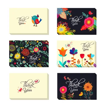 48pcs/lot THANK YOU Greeting Cards With Envelope Flower Greeting Cards Business Cards Thanksgiving
48pcs/lot THANK YOU Greeting Cards With Envelope Flower Greeting Cards Business Cards Thanksgiving