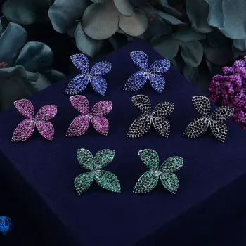 GODKI Fashion Trendy Flowers Cubic Zirconia Wedding EngagementParty Dress up Earring Fashion Jewelry for Women
GODKI Fashion Trendy Flowers Cubic Zirconia Wedding EngagementParty Dress up Earring Fashion Jewelry for Women