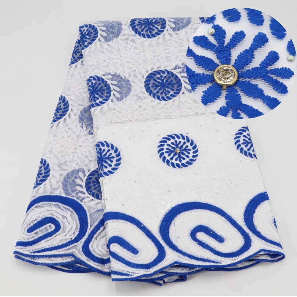 Blue African Lace Fabric Embroidered Nigerian Laces Fabric High Quality White French Tulle Lace Fabric For Women Dress 5 Yards
Blue African Lace Fabric Embroidered Nigerian Laces Fabric High Quality White French Tulle Lace Fabric For Women Dress 5 Yards