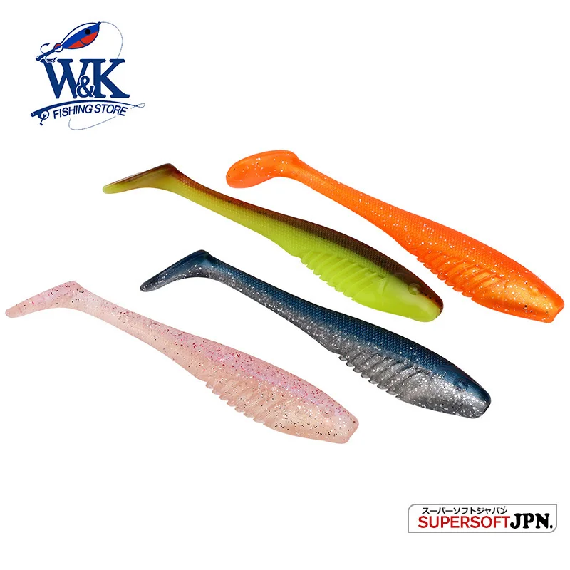 Image 13 cm Ultimate shad for saltwater bass fishing   colorful soft bait