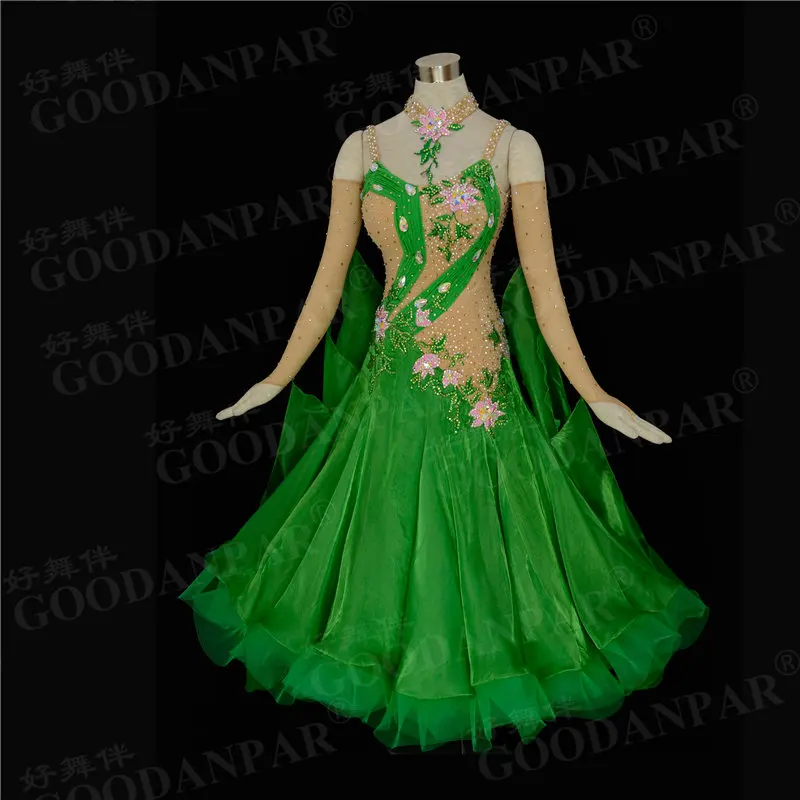 GOODANPAR Women Ladies Long Sleeve Lycra Lotus Ballroom Dance Dress With Bra Leotard Standard Modern Waltz Costume Handmade
GOODANPAR Women Ladies Long Sleeve Lycra Lotus Ballroom Dance Dress With Bra Leotard Standard Modern Waltz Costume Handmade