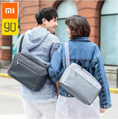 

Xiaomi Waterproof Bag 90 Simple City Messager Bag / Satchel Bag / Boy Girl Men Women Large Capacity Casual Crossbody Backpacks