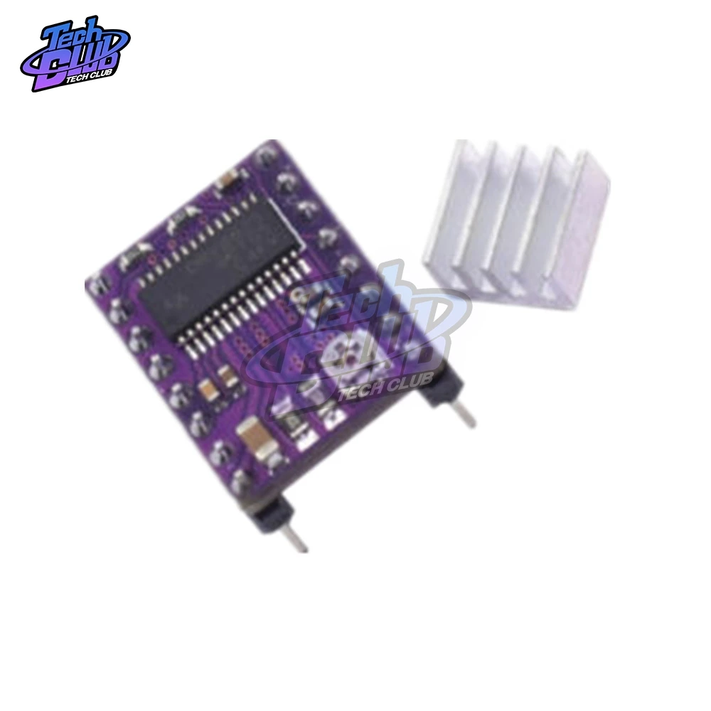 3D Printer Parts StepStick DRV8825 Stepper Motor Driver with Heat sink Carrier Reprap 4-layer PCB RAMPS replace A4988 Driver
3D Printer Parts StepStick DRV8825 Stepper Motor Driver with Heat sink Carrier Reprap 4-layer PCB RAMPS replace A4988 Driver
