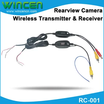 2.4GHZ RCA Video Wireless Transmitter & Receiver for Rearview Camera Back Camera Parking Camera
2.4GHZ RCA Video Wireless Transmitter & Receiver for Rearview Camera Back Camera Parking Camera