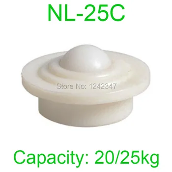 25mm 1" Nylon Ball transfer unit 25kg capacity NL-25C POM Press mounting Wheel Plastic ABS Ball Pop-up Roller Caster
25mm 1" Nylon Ball transfer unit 25kg capacity NL-25C POM Press mounting Wheel Plastic ABS Ball Pop-up Roller Caster
