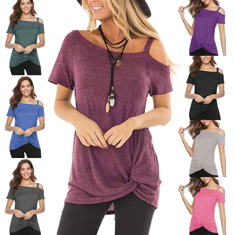 2019 Spandex Tumblr Casual Broadcloth Long Solid Korean Unicorn New Women's Burst Twisted T-shirt Sleeved Shoulder Shirt
2019 Spandex Tumblr Casual Broadcloth Long Solid Korean Unicorn New Women's Burst Twisted T-shirt Sleeved Shoulder Shirt