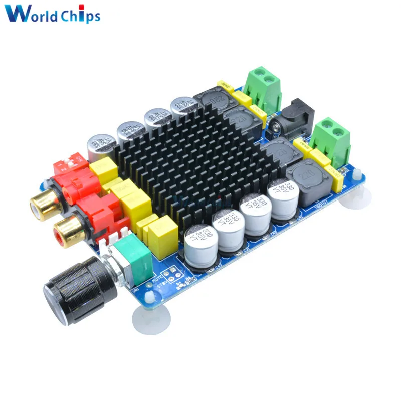 TDA7498 Class D 2X100W Dual Channel Audio Stereo Amplifier Board 2*100W Digital Power Amplifier Board Module High Power 15-34V
TDA7498 Class D 2X100W Dual Channel Audio Stereo Amplifier Board 2*100W Digital Power Amplifier Board Module High Power 15-34V