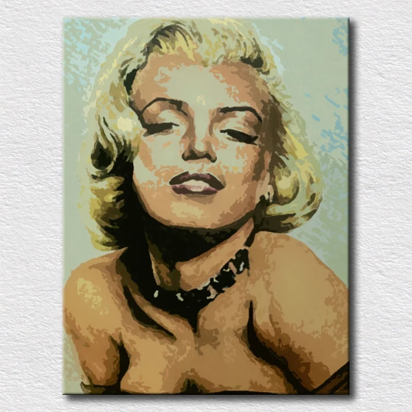 

Sexy lady image decorative oil painting Marilyn Monroe pop art painting high quality wall paintings canvas art