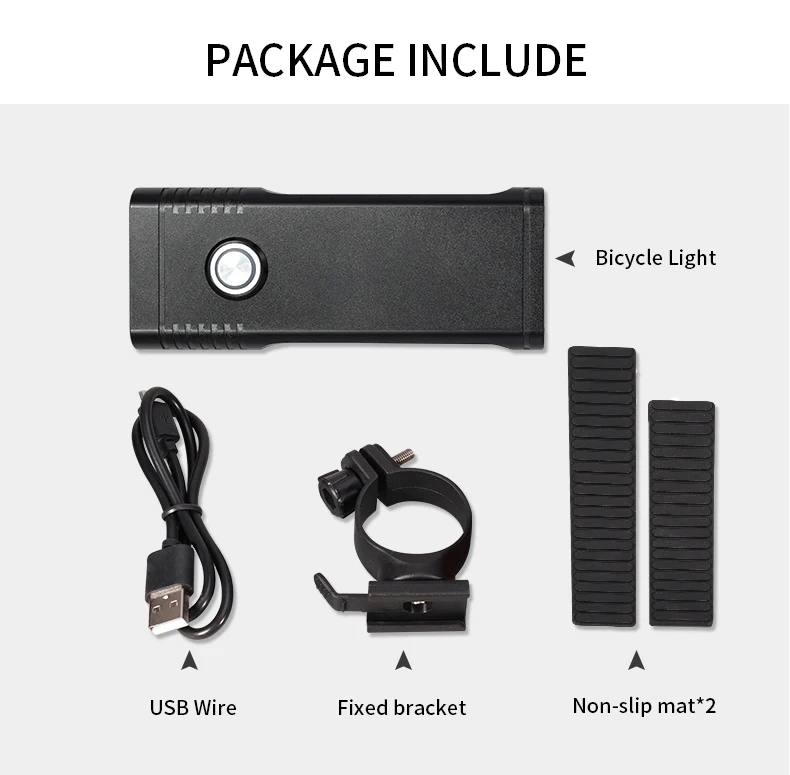 Perfect Mountain Bike Light  Super Bright Bicycle Headlight USB Rechargeable IPX5 Waterproof T6/L2 Flashlight Lighting Riding Equipment 10
