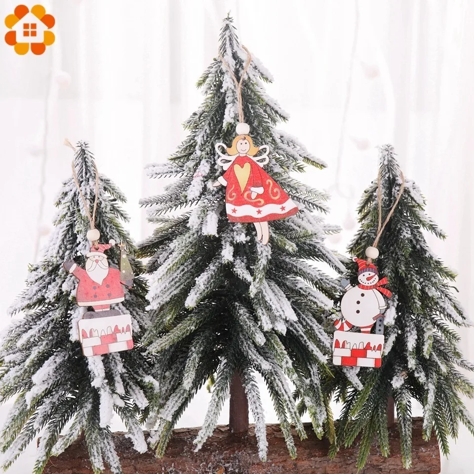 2PCS Christmas Wooden Pendants DIY Santa Claus &Snowman Xmas Tree Ornaments DIY Wood Crafts Christmas Party Decoration
2PCS Christmas Wooden Pendants DIY Santa Claus &Snowman Xmas Tree Ornaments DIY Wood Crafts Christmas Party Decoration
