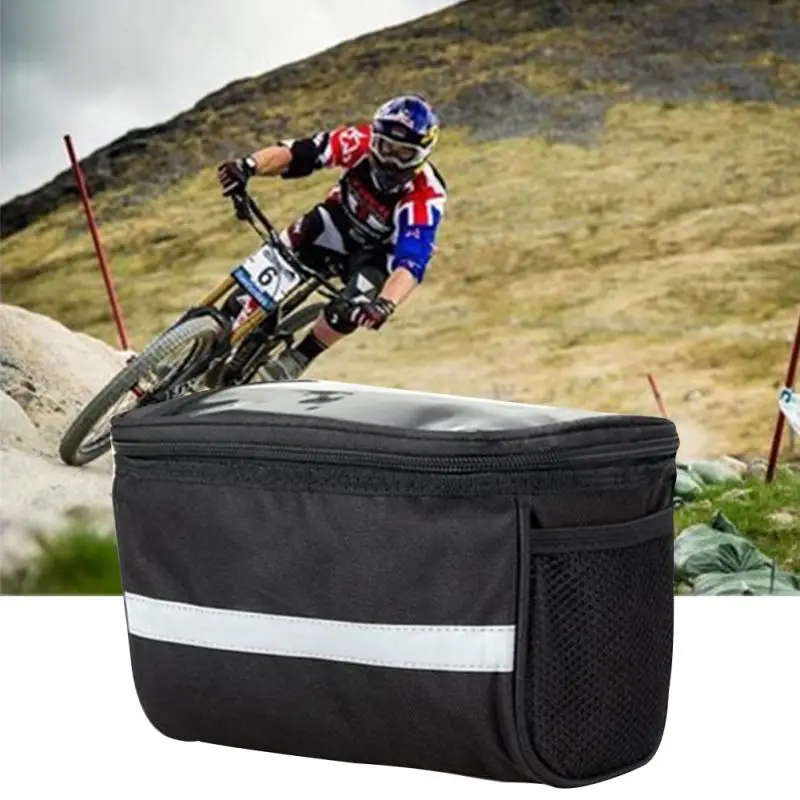 Large Capacity Bike Handle Waterproof Pocket Cycling Pouch Road Bicycle Mountain Pannier Frame Basket Sport Portable Front Bag
Large Capacity Bike Handle Waterproof Pocket Cycling Pouch Road Bicycle Mountain Pannier Frame Basket Sport Portable Front Bag