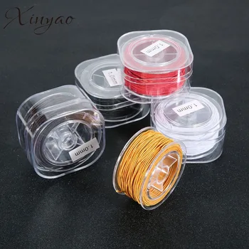 XINYAO 30m/lot Dia 0.8/1/1.2/1.5mm Elastic line Beading Cord Braided Rope For Necklace Bracelet DIY Jewelry Making
XINYAO 30m/lot Dia 0.8/1/1.2/1.5mm Elastic line Beading Cord Braided Rope For Necklace Bracelet DIY Jewelry Making