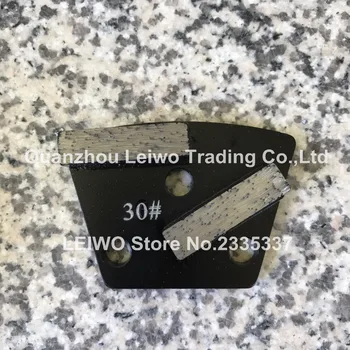 Trapezoid Diamond Grinding Pads 2 Bar Segmented Fan-Shaped Concrete Floor Grinding Block Diamond Metal Grinding Shoes 72 Pcs/lot
Trapezoid Diamond Grinding Pads 2 Bar Segmented Fan-Shaped Concrete Floor Grinding Block Diamond Metal Grinding Shoes 72 Pcs/lot