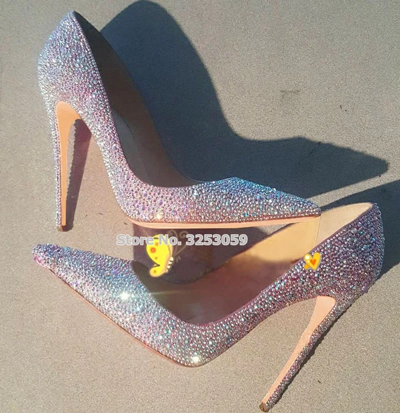 ALMUDENA Bling Bling Crsytal High Heel Pumps Silver Red Glittering Wedding Shoes Pointed Toe Shallow Rhinestone Party Shoes
ALMUDENA Bling Bling Crsytal High Heel Pumps Silver Red Glittering Wedding Shoes Pointed Toe Shallow Rhinestone Party Shoes