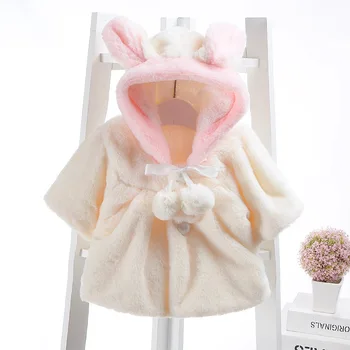 Baby Infant Girls Fur Winter Warm Coat Cloak Jacket Thick Warm Clothes Baby Girl Cute Hooded Long Sleeve Coats
Baby Infant Girls Fur Winter Warm Coat Cloak Jacket Thick Warm Clothes Baby Girl Cute Hooded Long Sleeve Coats