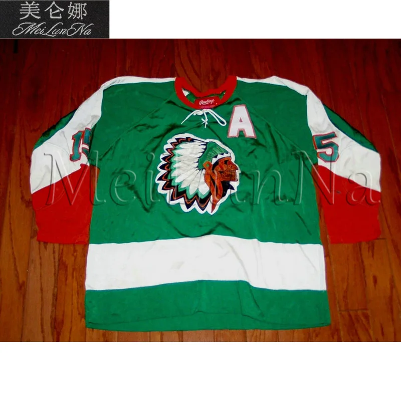 MeiLunNa Custom Kamloops Hockey Chiefs Jerseys Home Road White Green Sewn On Any Name NO. Size W
MeiLunNa Custom Kamloops Hockey Chiefs Jerseys Home Road White Green Sewn On Any Name NO. Size W
