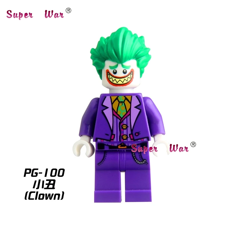 Single Sale star wars superhero marvel Joker with Large Grin Cape building blocks action model bricks toys for children
Single Sale star wars superhero marvel Joker with Large Grin Cape building blocks action model bricks toys for children