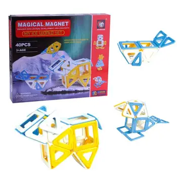 40pcs/set Solid Soft Magnetic Building Blocks Construction Model Building Plastic Magnetic Blocks Educational Toys For Kids Gift
40pcs/set Solid Soft Magnetic Building Blocks Construction Model Building Plastic Magnetic Blocks Educational Toys For Kids Gift