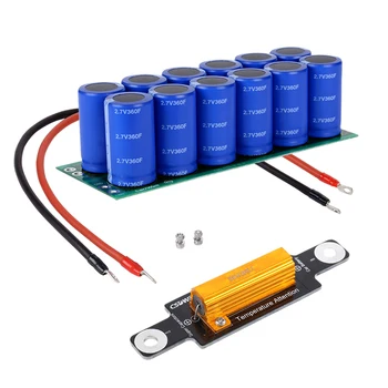 NEW 1PC Super capacitor module 32V 30F Farah capacitor energy storage diesel generator start super capacitor
NEW 1PC Super capacitor module 32V 30F Farah capacitor energy storage diesel generator start super capacitor