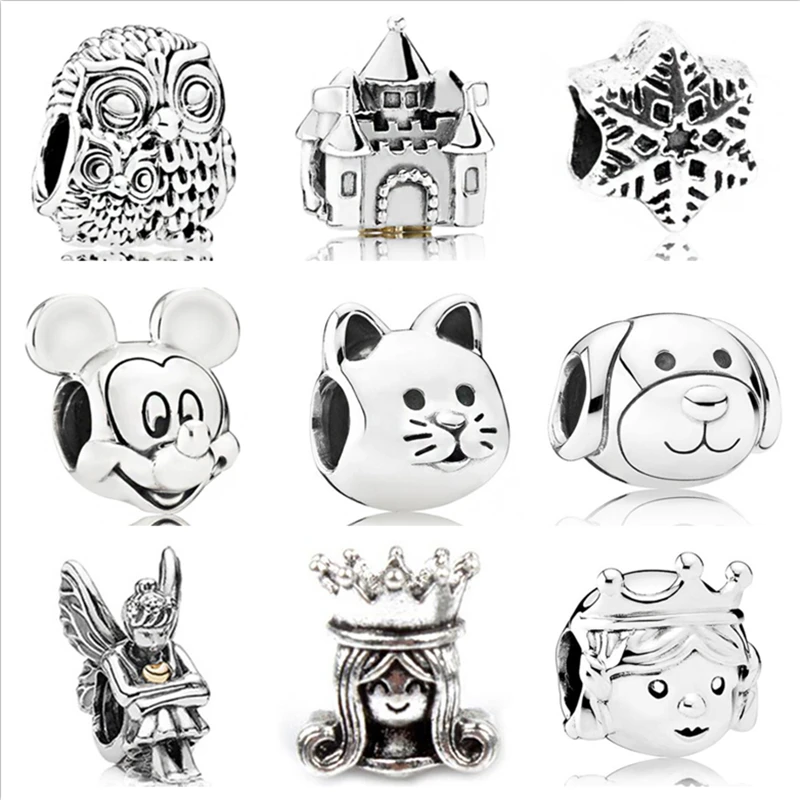 Btuamb Vintage Crown House Mickey Fairy Charm Alloy Beads Fit Pandora Bracelets & Bangles for Women DIY Jewelry Femme Bijuterias
Btuamb Vintage Crown House Mickey Fairy Charm Alloy Beads Fit Pandora Bracelets & Bangles for Women DIY Jewelry Femme Bijuterias