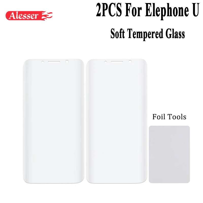 

Alesser 2PCS For Elephone U Premium Anti-Explosion Protective Film Scratch-proof Protective Steel Film For Elephone U U Pro