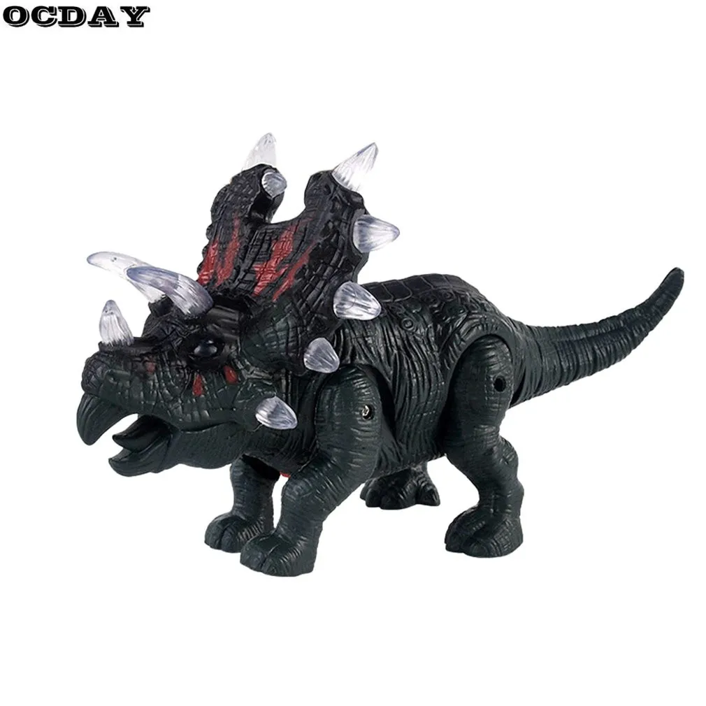 LED Electronic Dinosaur Triceratops Toy Flashing Light+Sound+Walking Imitated Dinosaur Children Toy Birthday Gift Surprise Gift
LED Electronic Dinosaur Triceratops Toy Flashing Light+Sound+Walking Imitated Dinosaur Children Toy Birthday Gift Surprise Gift