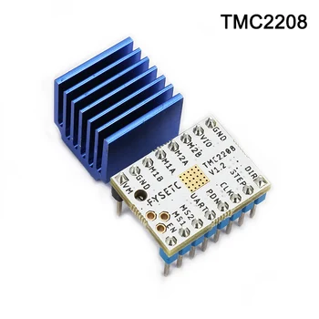 New TMC 2130/2208 Stepstick Stepper Motor Driver Module+Heat Sink for 3D Printer DOM668
New TMC 2130/2208 Stepstick Stepper Motor Driver Module+Heat Sink for 3D Printer DOM668