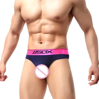 JJSOX Brand Sexy Mens Underwear Tanga Hombre Bikini Jockstrap Men Thongs Sous Vetement Homme Sexy Hot Briefs 5Pcs/lot
JJSOX Brand Sexy Mens Underwear Tanga Hombre Bikini Jockstrap Men Thongs Sous Vetement Homme Sexy Hot Briefs 5Pcs/lot