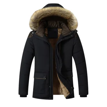 Puimentiua 2019 Men's Winter Coats Fur Collar Casual Long Cotton Wadded Hooded Coat Male Plus Size 5XL Solid Warm Parkas
Puimentiua 2019 Men's Winter Coats Fur Collar Casual Long Cotton Wadded Hooded Coat Male Plus Size 5XL Solid Warm Parkas