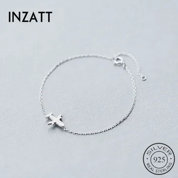 INZATT Real 925 Sterling Silver Punk Frosted Plane Bracelet For Women Anniversary Party FINE jewelry Accessories Gift
INZATT Real 925 Sterling Silver Punk Frosted Plane Bracelet For Women Anniversary Party FINE jewelry Accessories Gift