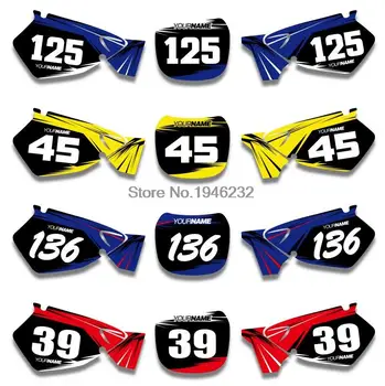 NICECNC Custom Number Plate Background Graphics Sticker & Decal For Yamaha YZ125 YZ250 1996 - 2001 1998 1999 2000 YZ 125 250
NICECNC Custom Number Plate Background Graphics Sticker & Decal For Yamaha YZ125 YZ250 1996 - 2001 1998 1999 2000 YZ 125 250