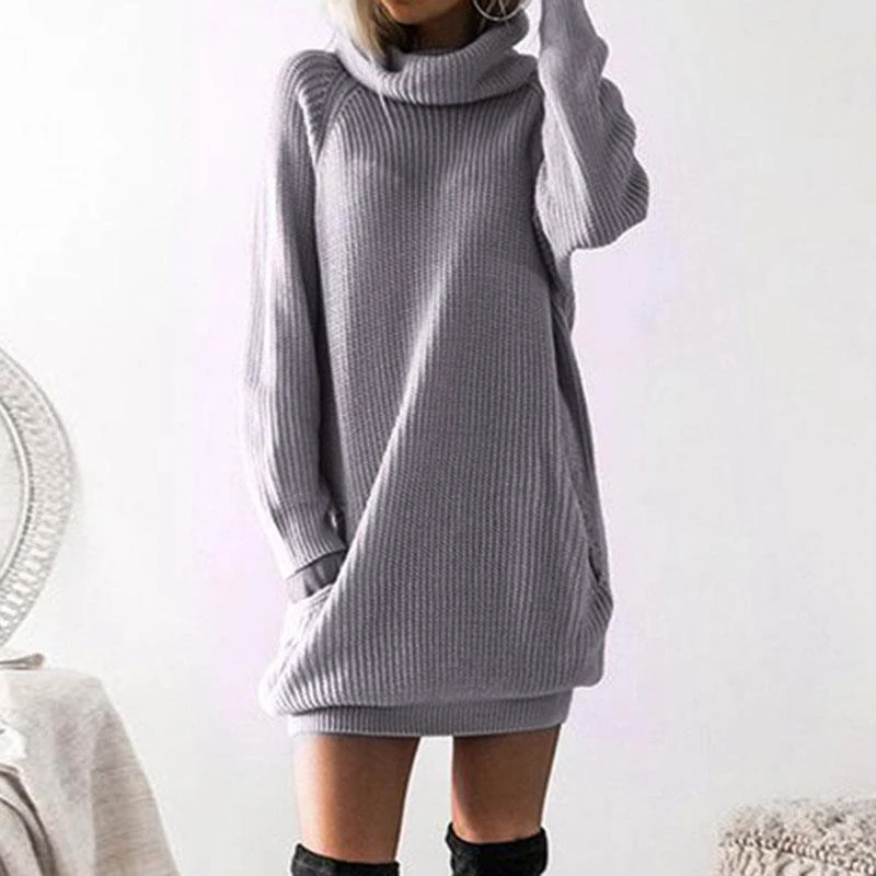 Autumn Dress 2018 TurtleNeck Short Long Sleeves Tunic Warm Fashion Bodycon Casual Fall Vestidos Cloting WS5300Y
Autumn Dress 2018 TurtleNeck Short Long Sleeves Tunic Warm Fashion Bodycon Casual Fall Vestidos Cloting WS5300Y