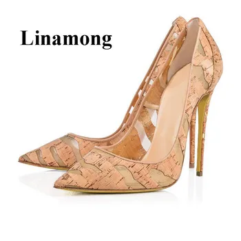 Newest Fashion Thin High Heel Solid Wood Grain Breathable Pointed Toe Shallow Sexy Ladies Pumps Heels Women Shoea Normal Size
Newest Fashion Thin High Heel Solid Wood Grain Breathable Pointed Toe Shallow Sexy Ladies Pumps Heels Women Shoea Normal Size