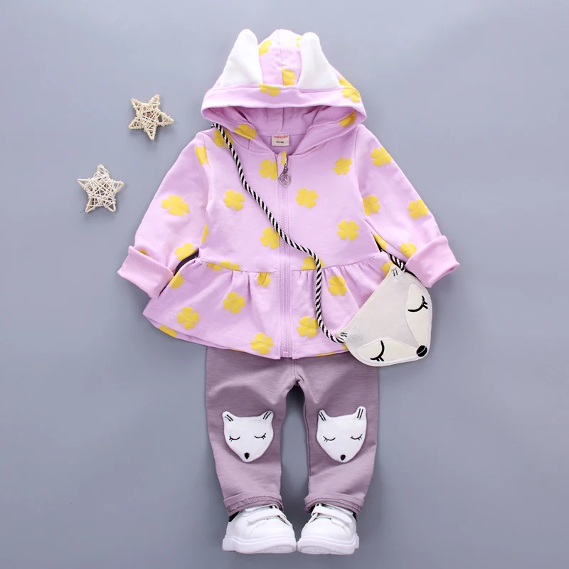 Girls Clothing Set 2018 New Autumn Winter Kids Clothes Hooded Jacket+Pants Children's Warm Clothing irl Sports Suit
Girls Clothing Set 2018 New Autumn Winter Kids Clothes Hooded Jacket+Pants Children's Warm Clothing irl Sports Suit
