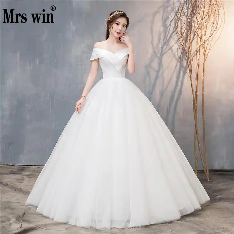 simple wedding dresses 2019
