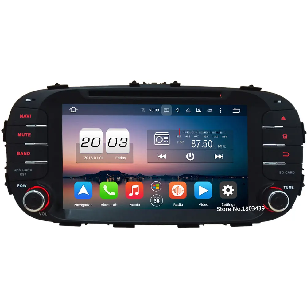 8" 4GB RAM 32GB ROM Octa Core Android 6.0 3G/4G WIFI DAB+ RDS Car DVD Multimedia Radio Stereo GPS Player For Kia Soul 2014-2017
8" 4GB RAM 32GB ROM Octa Core Android 6.0 3G/4G WIFI DAB+ RDS Car DVD Multimedia Radio Stereo GPS Player For Kia Soul 2014-2017