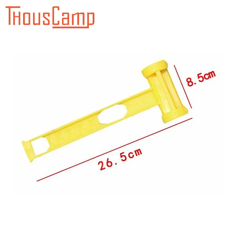 Outdoor Plastic Mallet Hammer With Extactor Camping Nails Portable Ultra Light Weight Hammer
Outdoor Plastic Mallet Hammer With Extactor Camping Nails Portable Ultra Light Weight Hammer